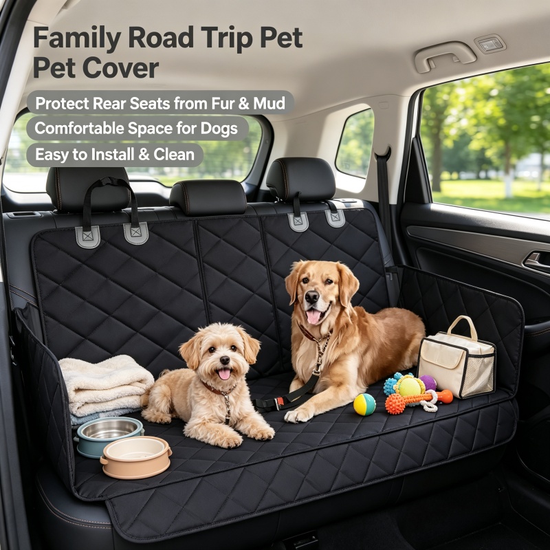 Mattress Protector Waterproof - Housse de siège auto pour chien,
