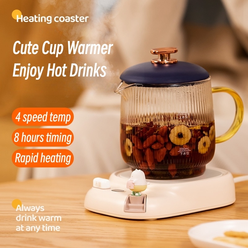 Heated Pad Electric - Chauffe-tasse à café 40W, plaque chauffante
