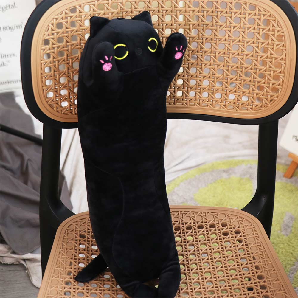 Bolster Pillow Long - Coussin de sommeil en peluche chat