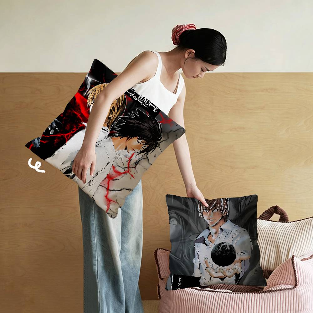 Home Textiles Notes - Housse de coussin décorative pour chambre