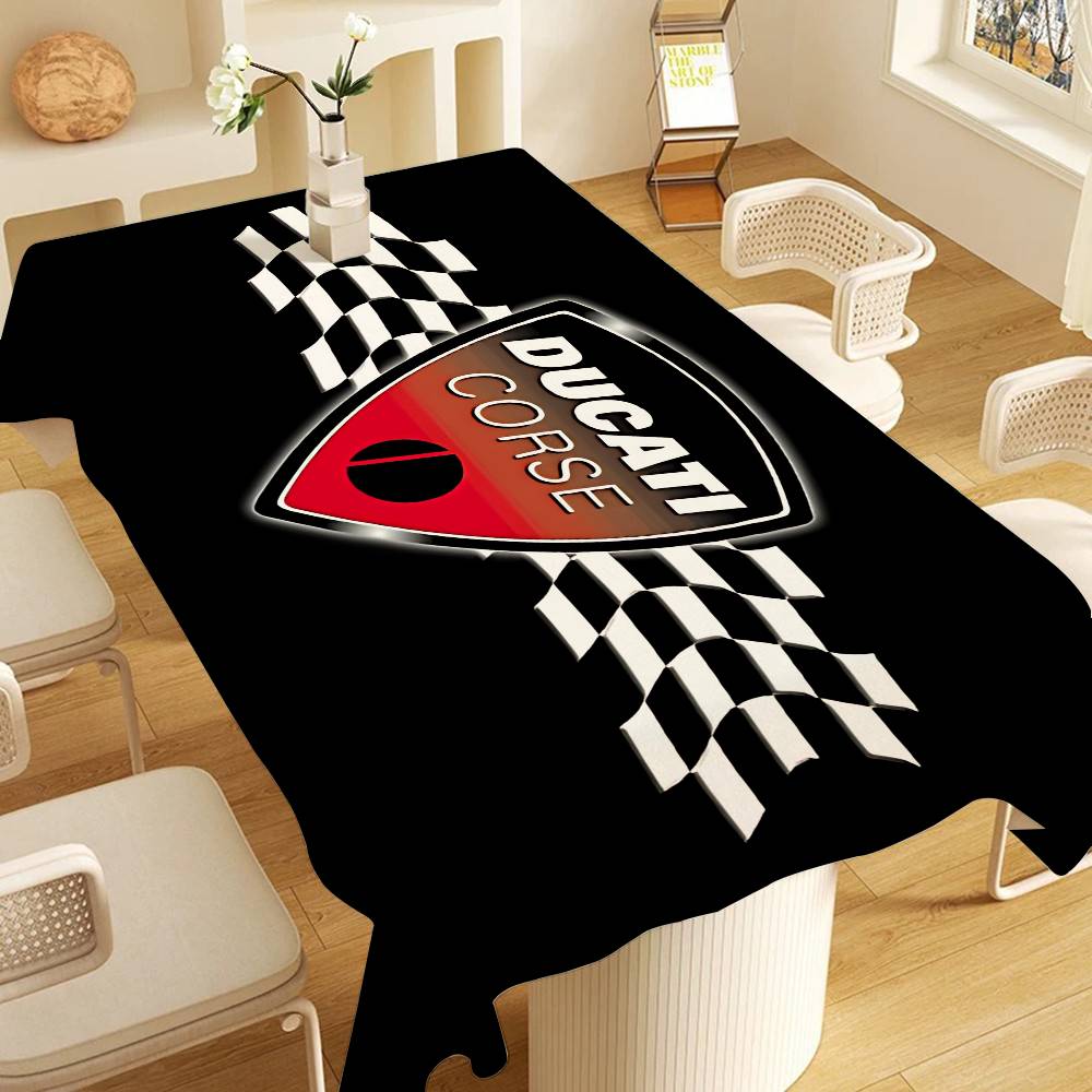 Home Textiles Today Logo - Nappe à thème LOGO Moto D-Ducaties