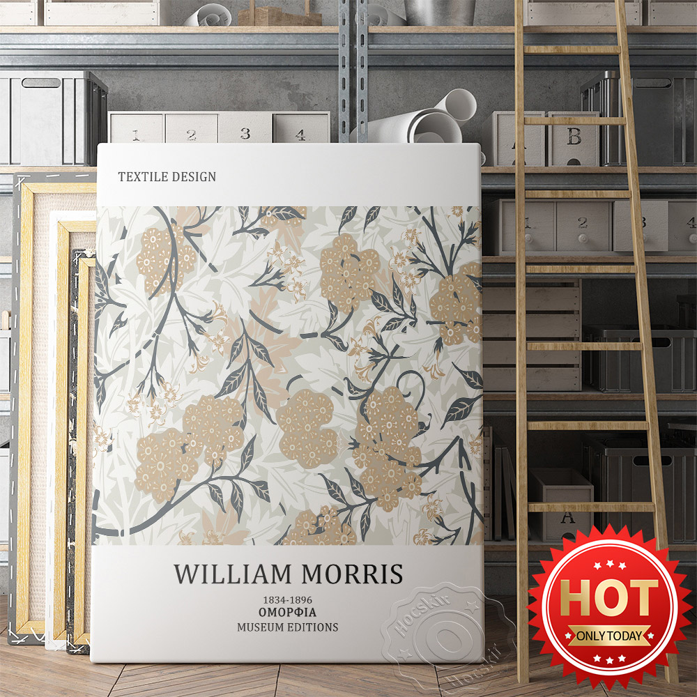 Home Textiles Exhibition - William Instability Exhibition Museum Poster, Textile