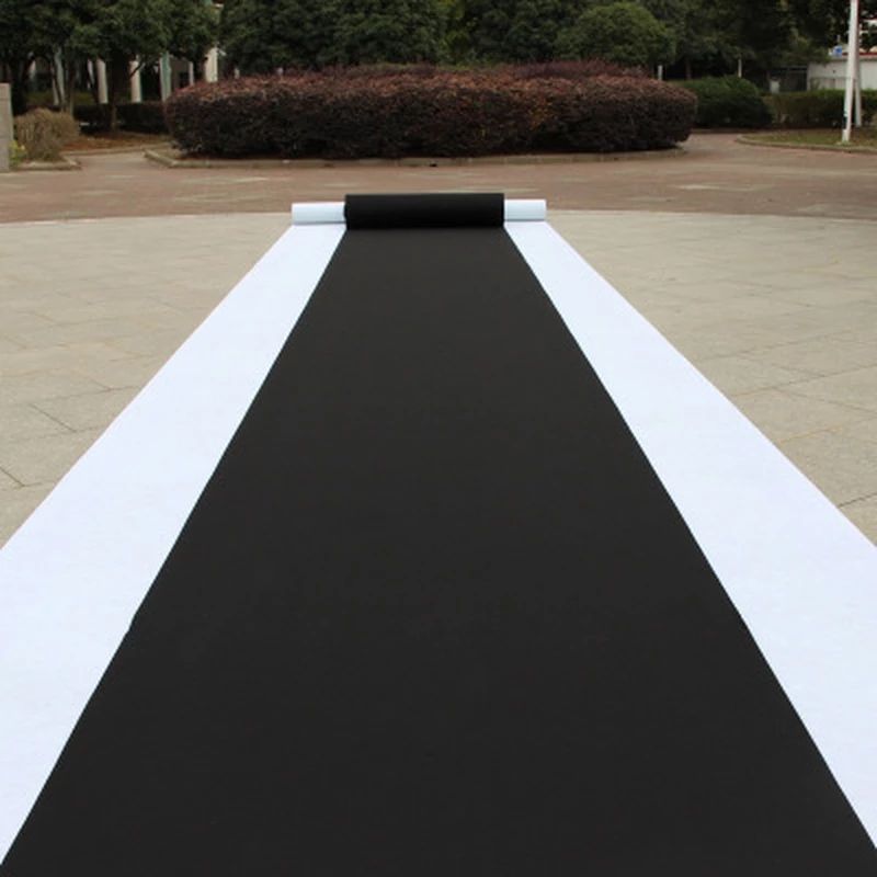 Home Textiles Exhibition - Large tapis noir pour salle d'exposition,
