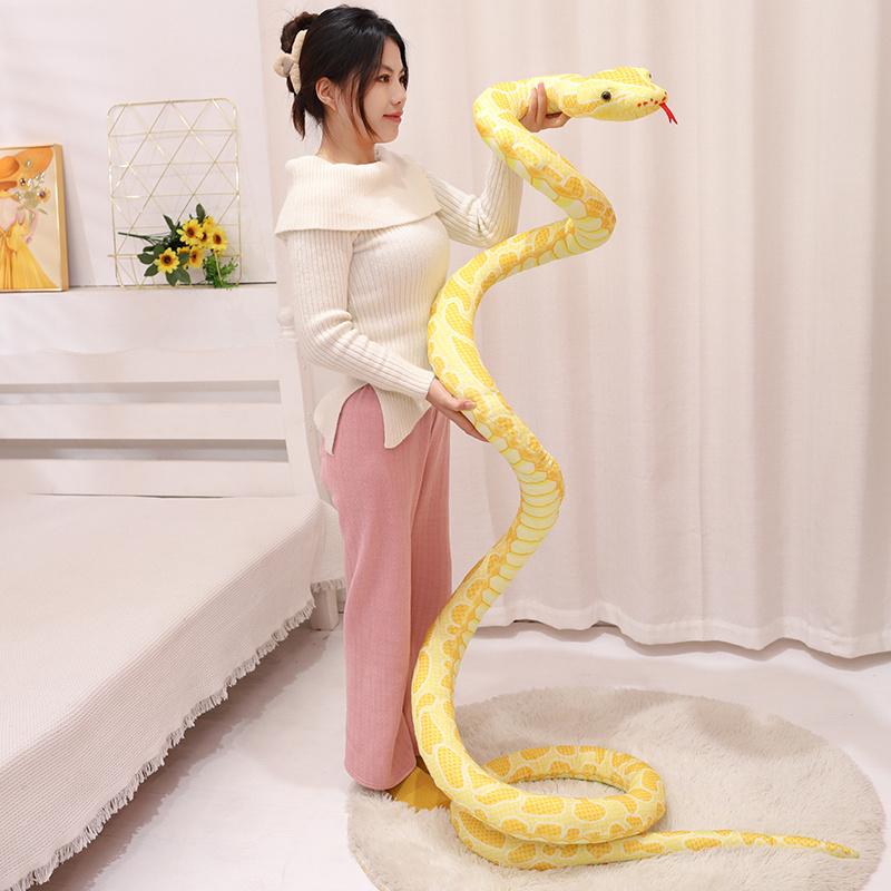 Jouets en peluche serpent cobr - Bolster Pillow Long avis et prix