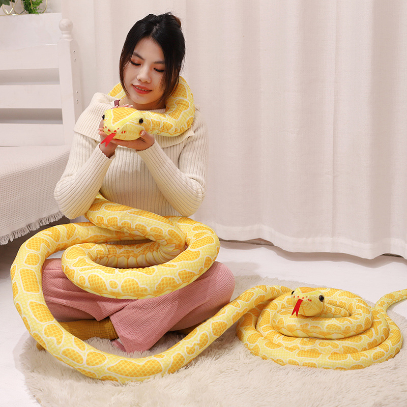 Jouets en peluche serpent cobr - Bolster Pillow Long avis et prix