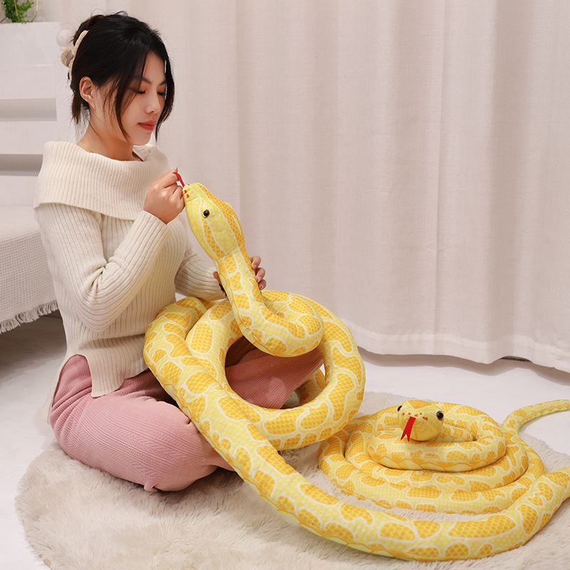 Jouets en peluche serpent cobr - Bolster Pillow Long avis et prix