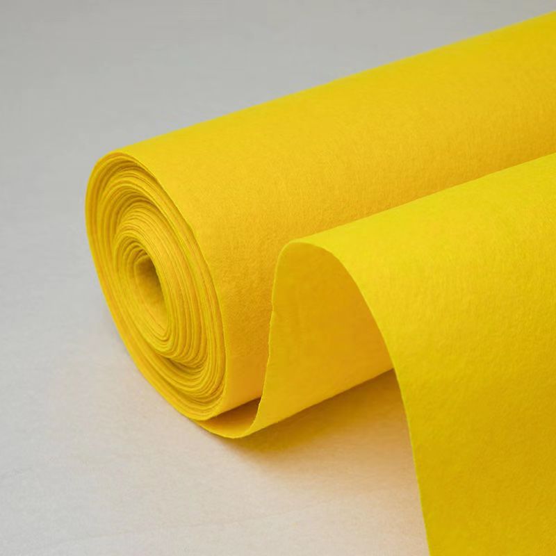 Tapis jetable jaune pour scène - Home Textiles Exhibition avis et prix