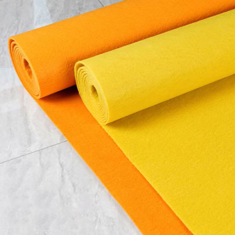 Tapis jetable jaune pour scène - Home Textiles Exhibition avis et prix