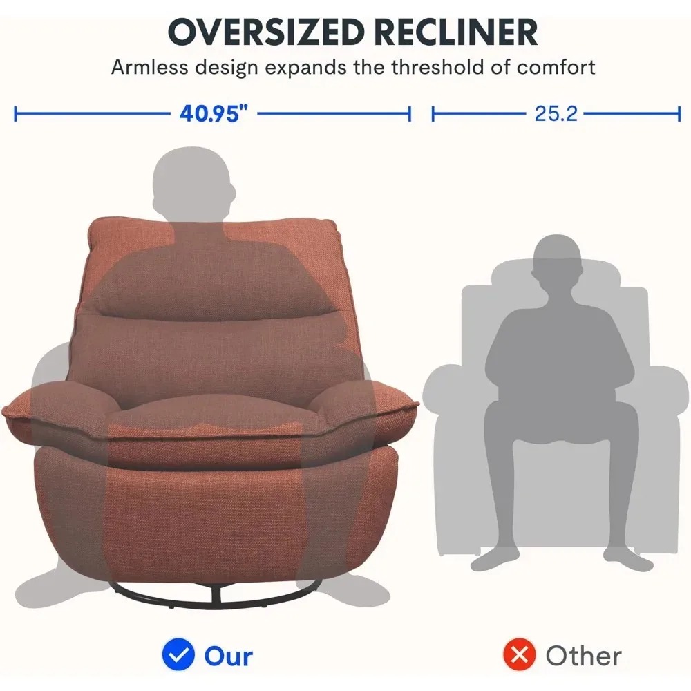 Fauteuil inclinable pivotant à - Home Textiles Of Scandinavia avis et prix