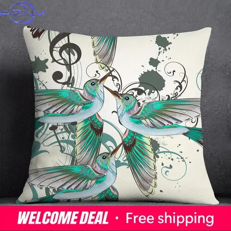 Housse de coussin carrée à mot - Home Textiles Notes avis et prix