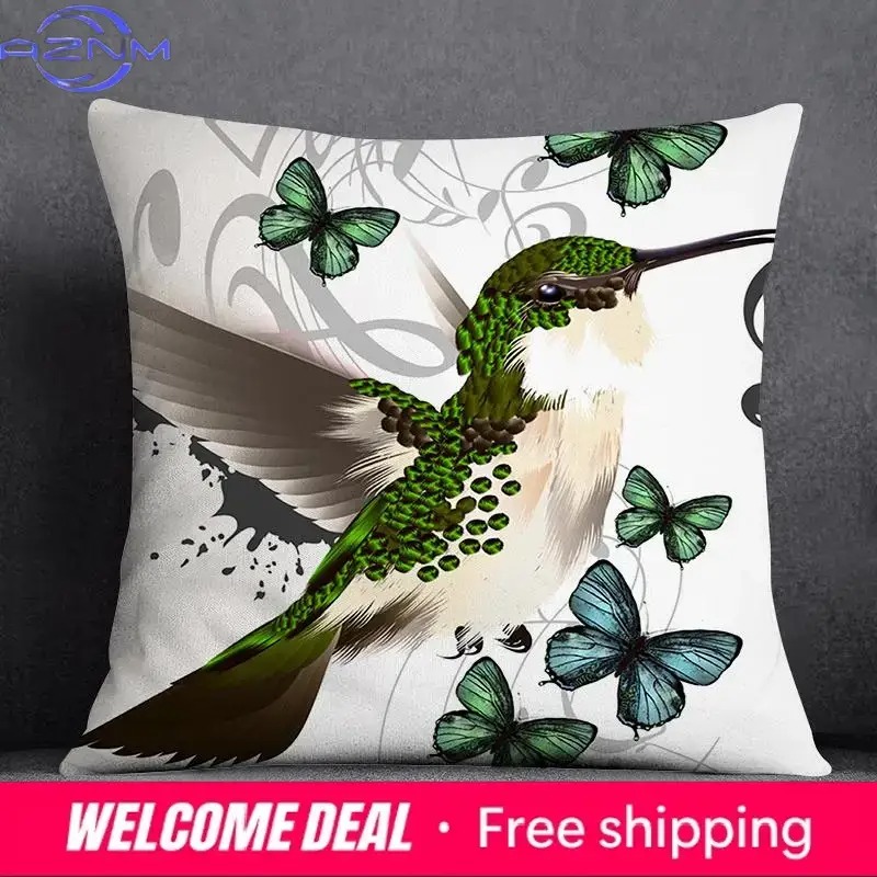 Housse de coussin carrée à mot - Home Textiles Notes avis et prix