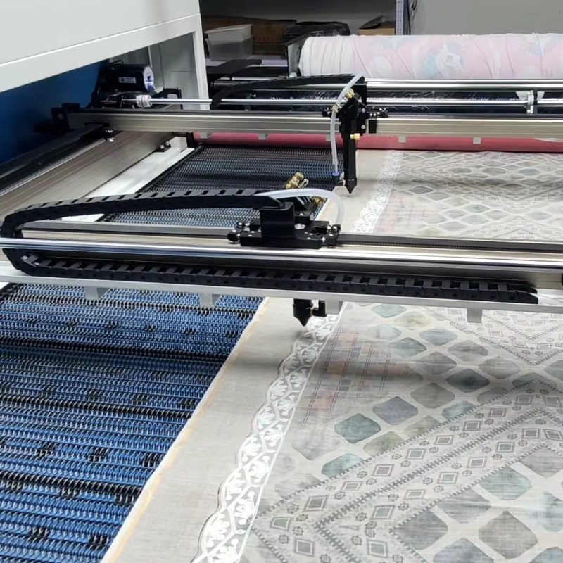 Machine de découpe laser doubl - Home Textile Industry avis et prix