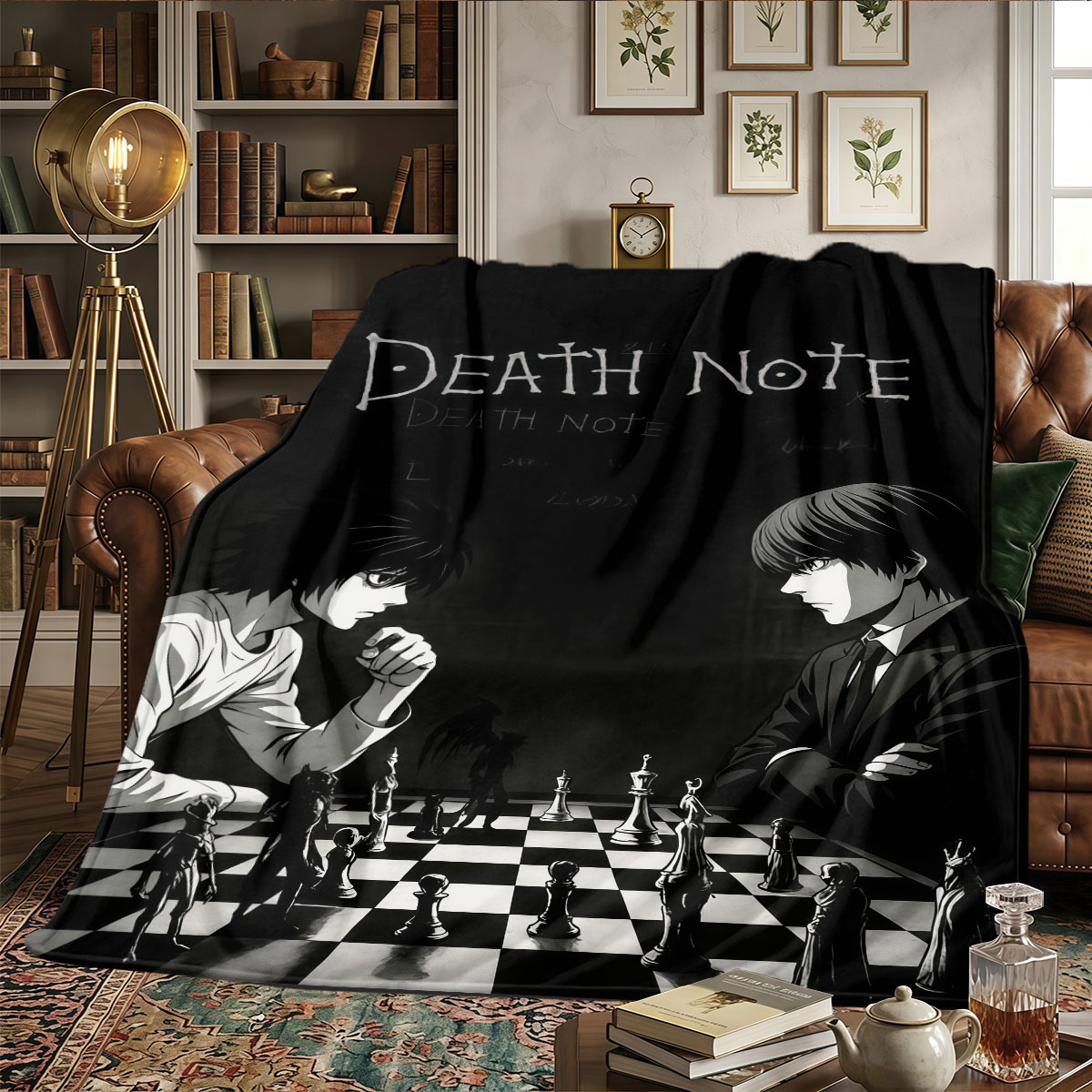 Couverture à motifs Death Note - Home Textiles Notes avis et prix