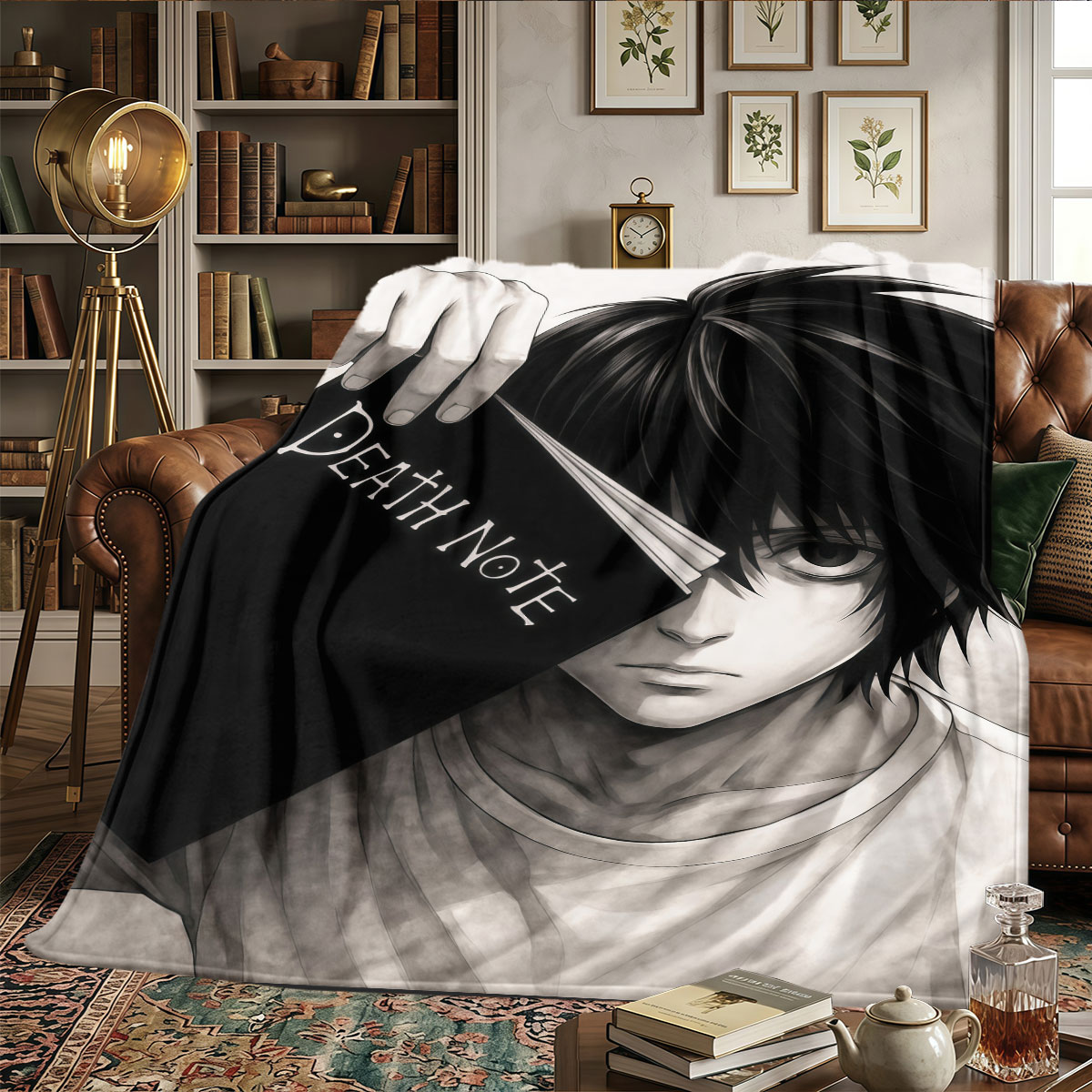 Couverture à motifs Death Note - Home Textiles Notes avis et prix