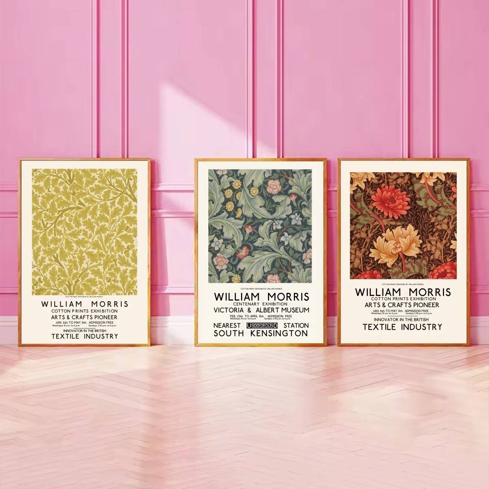 Affiche murale textile William - Home Textiles Exhibition avis et prix