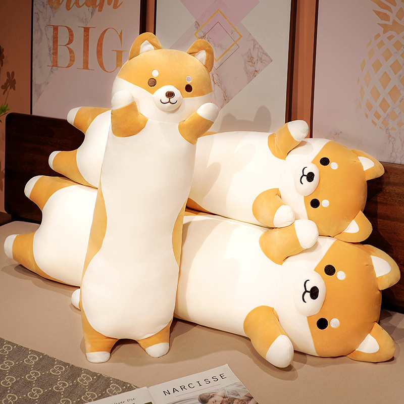 Coussin en Peluche de Chien Sh - Bolster Pillow Long avis et prix