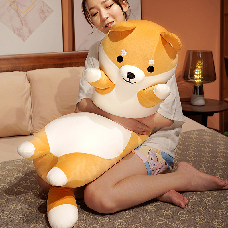 Coussin en Peluche de Chien Sh - Bolster Pillow Long avis et prix