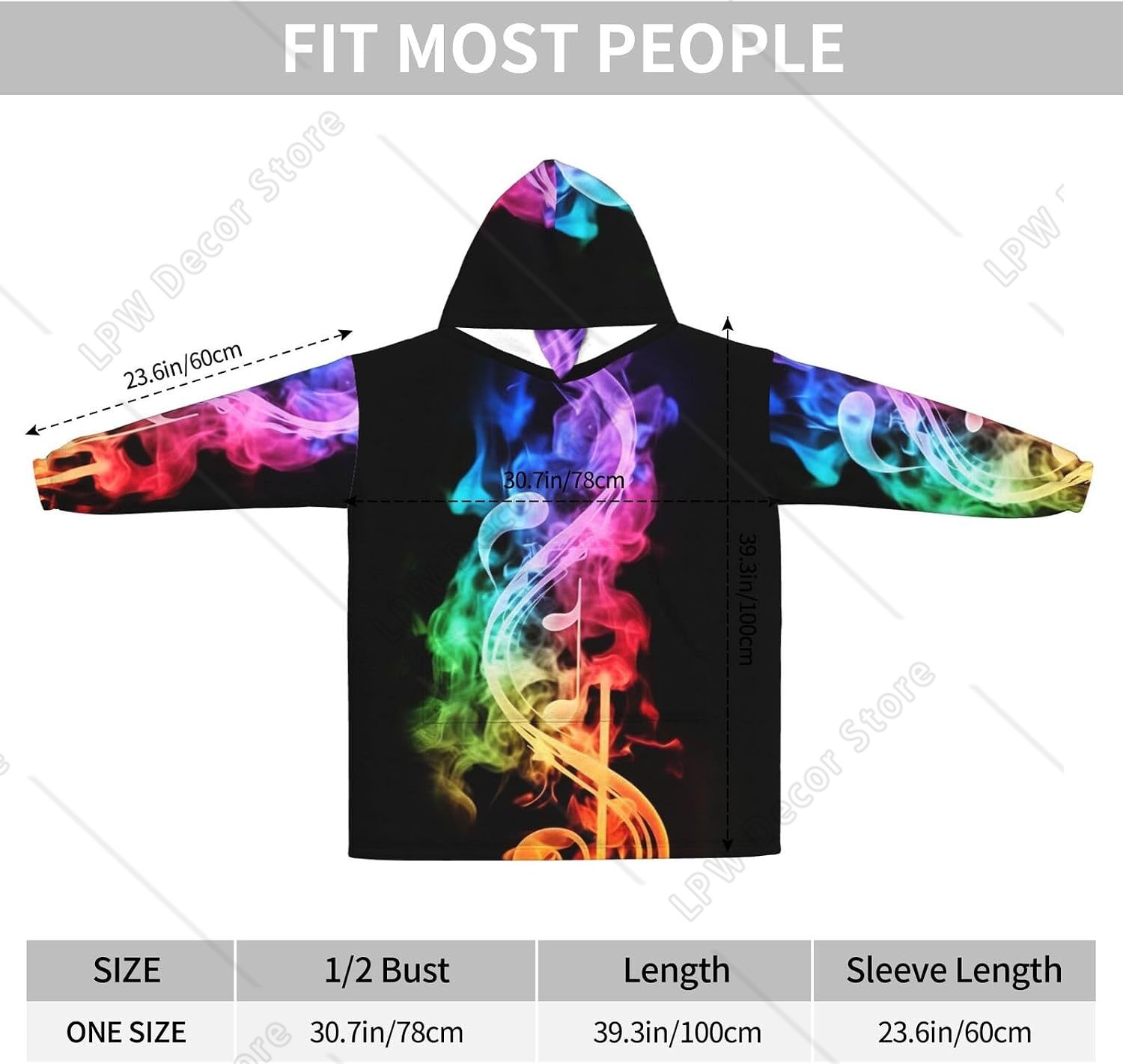 Sweat-shirt à capuche imprimé  - Home Textiles Notes avis et prix