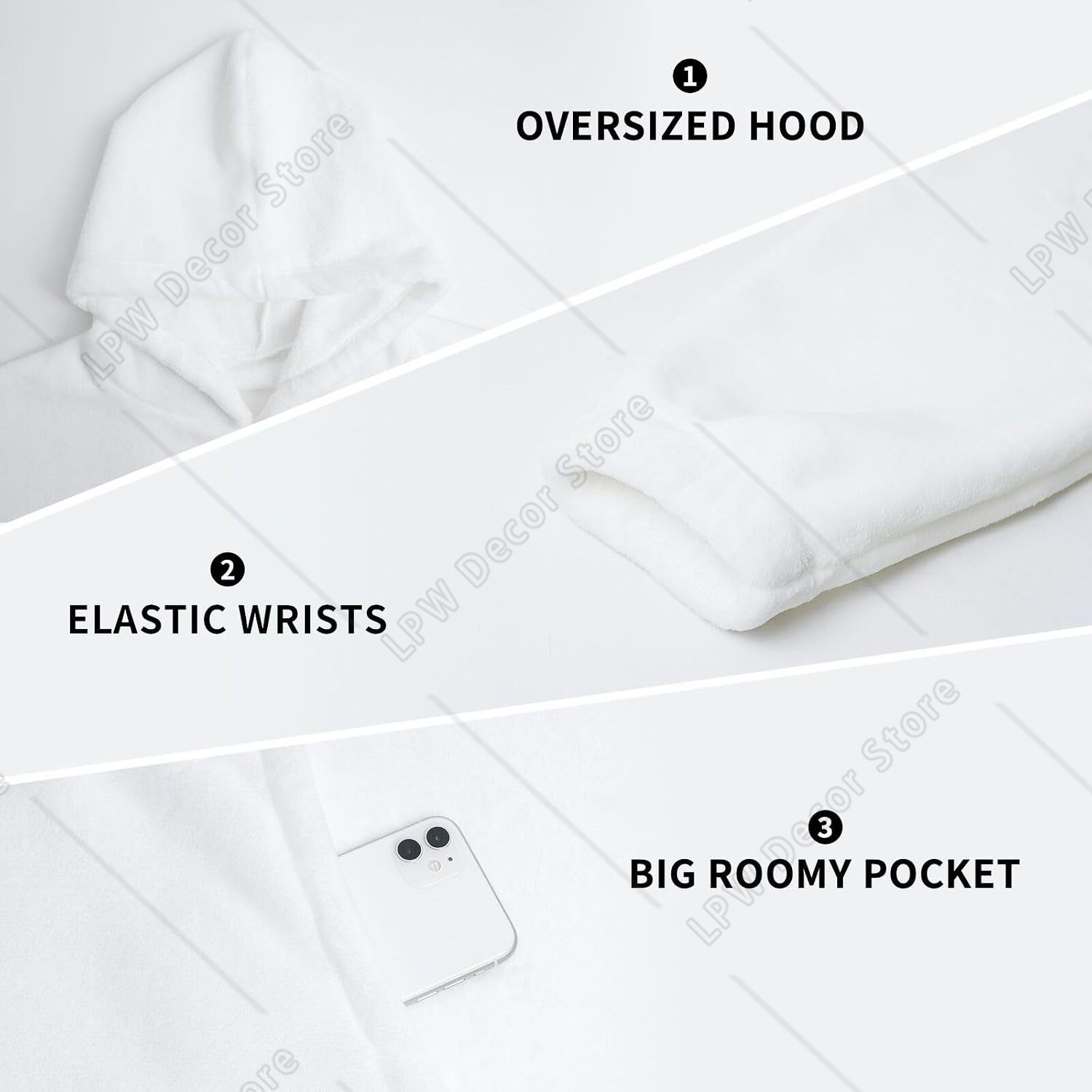 Sweat-shirt à capuche imprimé  - Home Textiles Notes avis et prix